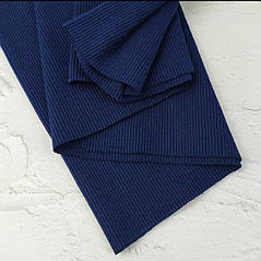 Кашкорсе темно-синій для двонитки.