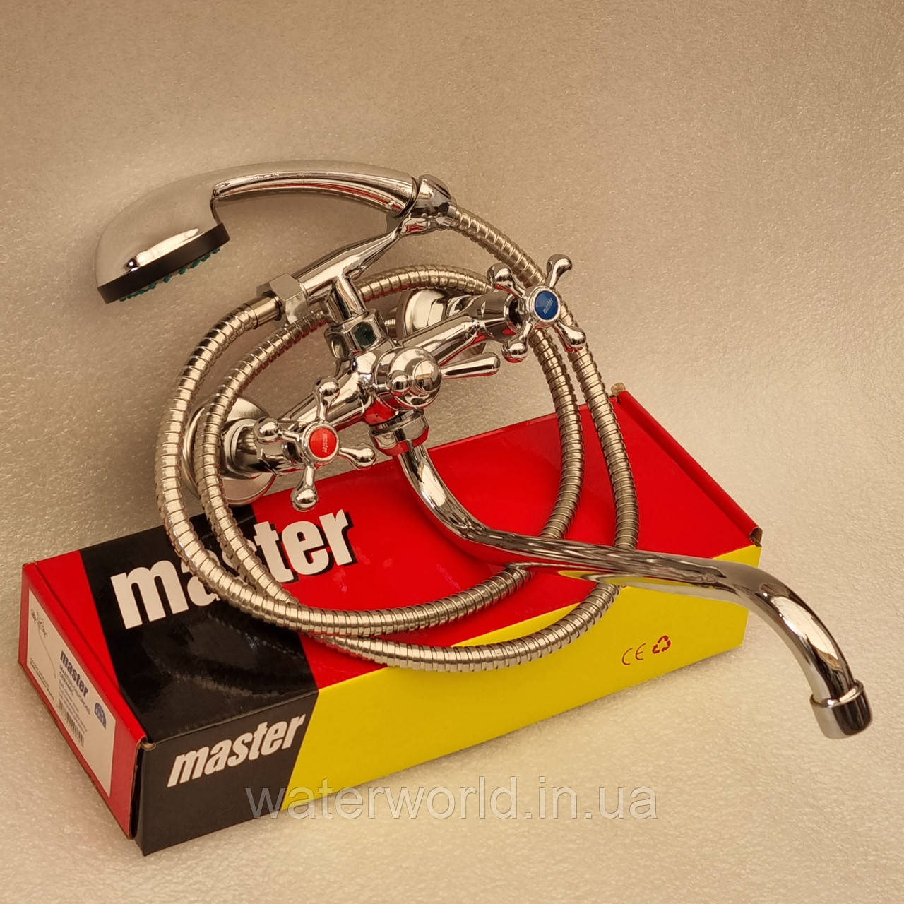 Змішувач для ванної з душем, фото 1