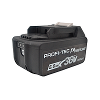 Аккумуляторная батарея PROFI-TEC BL3650 POWERLine (5.0 Ач, с индикатором заряда)