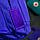 Маленький однотонний рюкзак Kånken Mini хакі кольору з бордовими ручками розмір 27*21*10 (7L), фото 6