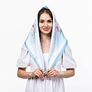 Тонка кашемірова хустина розміром 80х80см, фото 2