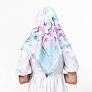 Тонка кашемірова хустина розміром 80х80см, фото 4