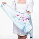 Тонка кашемірова хустина розміром 80х80см, фото 6