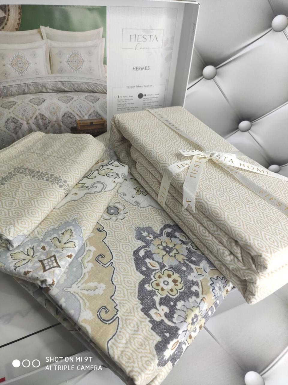 Постільна білизна бавовна євро розмір Fiesta Турция Hermes