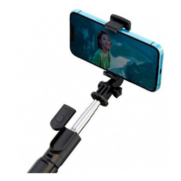 Монопод XO SS09 Multifunctional remote control selfie-stick Black - фото 2 - id-p1867819785