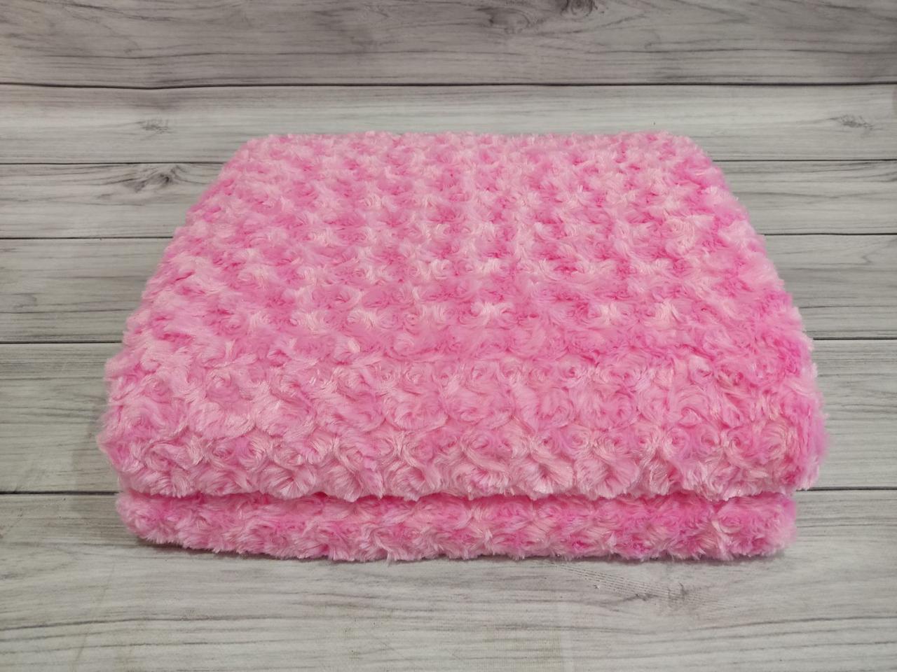 Плед мікрофібра 220 на 240 см Le velle home рожевий, фото 1