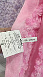 Плед мікрофібра 220 на 240 см Le velle home рожевий, фото 3