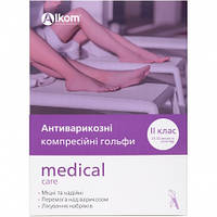 ГОЛЬФИ АНТИВАРИКОЗНІ MEDICAL CARE, КЛАС КОМПРЕСІЇ II АЛКОМ 00102   РОЗМІР 3,4
