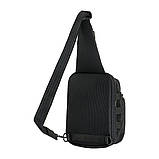 Сумка M-Tac Cross Bag Slim Elite Hex Multicam Black/Black 10210208, фото 6