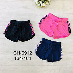 Шорти для дівчаток оптом, S&D, 134-164 рр., арт. CH-6912