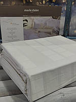 Постільна білизна сатин жаккард сімейний розмір Timotey Marie Claire Туреччина  beyaz