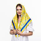 Хустка в жовто-блакитних кольорах, фото 3