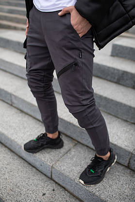 Котонові штани Fast Traveller сірий (S), фото 3