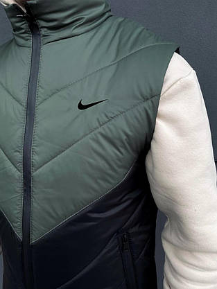 Комплект 'Clip' Nike жилет хакі-чорний + штани president. Барсетка у подарунок!, фото 3