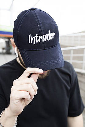 Кепка Intruder bol синя + ключниця в подарунок, фото 2