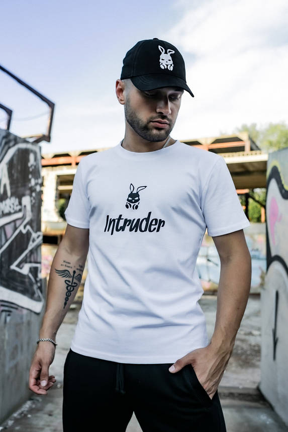 Футболка Intruder 'Bunny' біла, фото 2