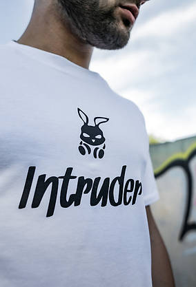 Футболка Intruder 'Bunny' біла, фото 2