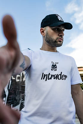 Футболка Intruder 'Bunny' біла, фото 3