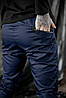 Котонові штани Intruder "Chesst" сині, фото 3