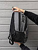 Рюкзак сірий меланж (велике лого) Nike, фото 4