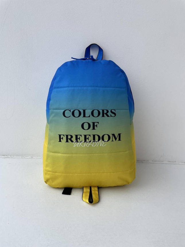 Рюкзак Матрац Блакитний 'Colors of Freedom', фото 2