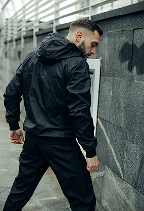 Nike Windrunner Jacket чорний, фото 2