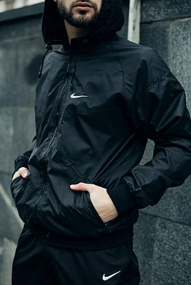 Nike Windrunner Jacket чорний, фото 3