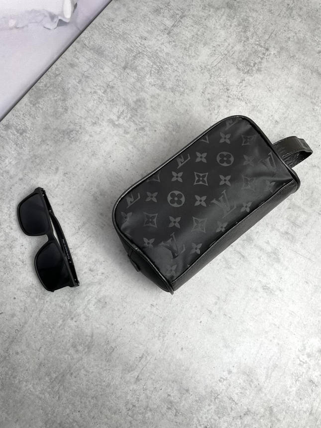 Клатч Louis Vuitton чорний, фото 2