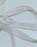 Мереживо молочне ширина 1,5см, фото 5