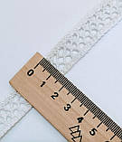 Мереживо молочне ширина 1,5см, фото 3