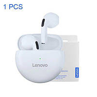 Оригинальные беспроводные Bluetooth наушники Lenovo LP5 white