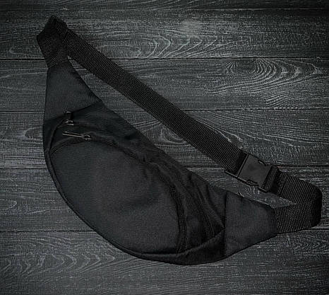 Бананка текстиль чорна унісекс без лого, фото 3