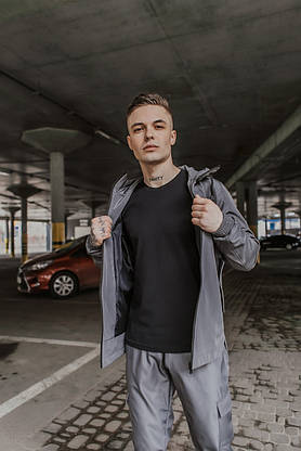 Куртка сіра "Easy" softshell, фото 3