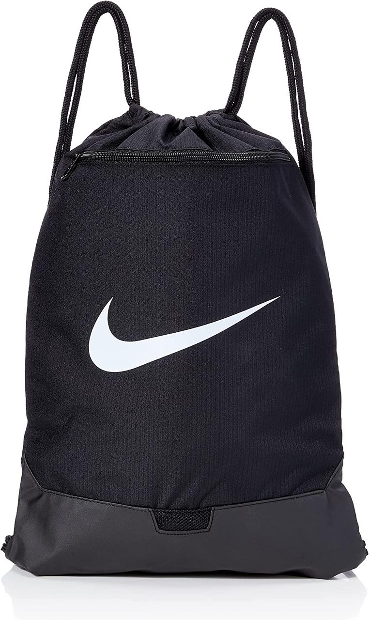 Рюкзак-мішок Nike Brasilia 9.5 Training Gym Sack 18 л спортивний (DM3978-010)