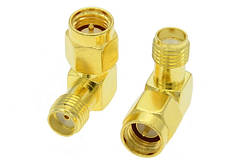Перехідник SMA Male - SMA Female AMASS кутовий - 1 шт.
