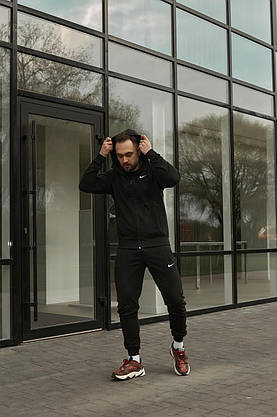Костюм Nike чорний + барсетка у подарунок, фото 3