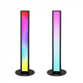 Світлодіодний світильник подвійна RGB-панель Bluetooth Puluz TBD0601694802A