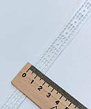 Мереживо біле ширина 1,5см, фото 3