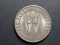 Сувенирная эротическая монета 1 Доллар США - 1 Dollar USA 1881 год (Доллар Моргана)