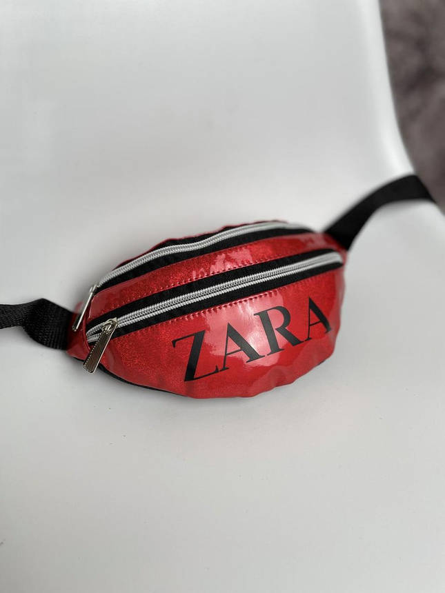 Бананка лак Zara червона, фото 2