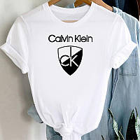 Стильная женская футболка Кельвин Кляйн Calvin Klein