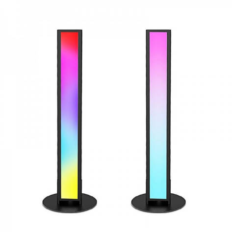 Світлодіодний світильник подвійна RGB-панель Bluetooth Puluz TBD0601694802A, фото 1