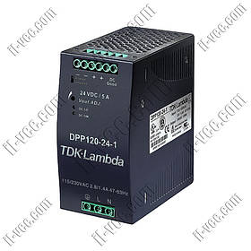 Блок живлення TDK-Lambda DPP120-24-1, 24VDC/5А, 120W