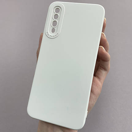 Чохол для Samsung Galaxy А50s силіконовий кейс із захистом камери на телефон самсунг а50с білий l8o, фото 1