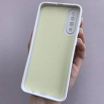 Чохол для Samsung Galaxy А50s силіконовий кейс із захистом камери на телефон самсунг а50с білий l8o, фото 2