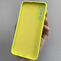 Чохол для Samsung Galaxy А50s силіконовий кейс із захистом камери на телефон самсунг а50с жовтий l8o, фото 2