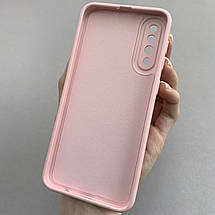 Чохол для Samsung Galaxy А50s силіконовий кейс із захистом камери на телефон самсунг а50с рожевий l8o, фото 2