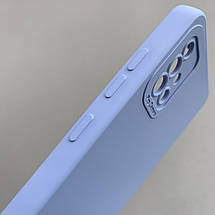 Чохол для Samsung Galaxy A51 силіконовий кейс із захистом камери на телефон самсунг а51 блакитний l8o, фото 3