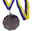 Медаль спорт Д-83 Ø70мм срібло / 2 місце, фото 2