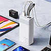 Потужний повербанк для телефону Power Bank 30000 mAh потужний портативний зарядний пристрій зі швидкою зарядкою, фото 7